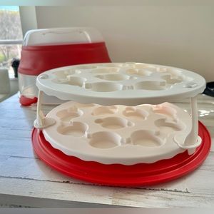 24 Cupcake/cake carrier collapsable